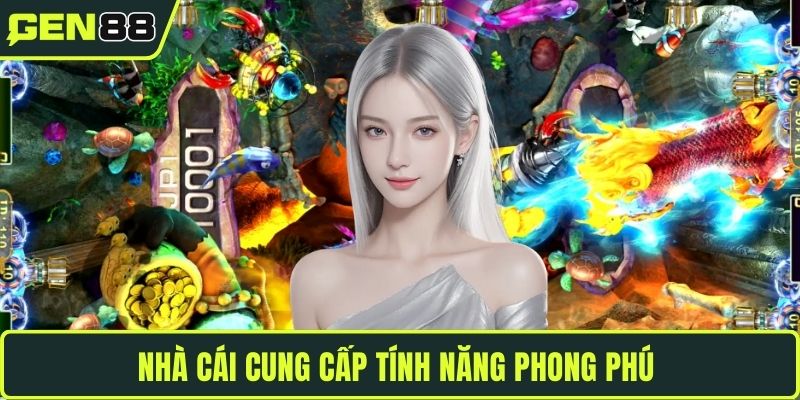 Nhà cái cung cấp tính năng phong phú