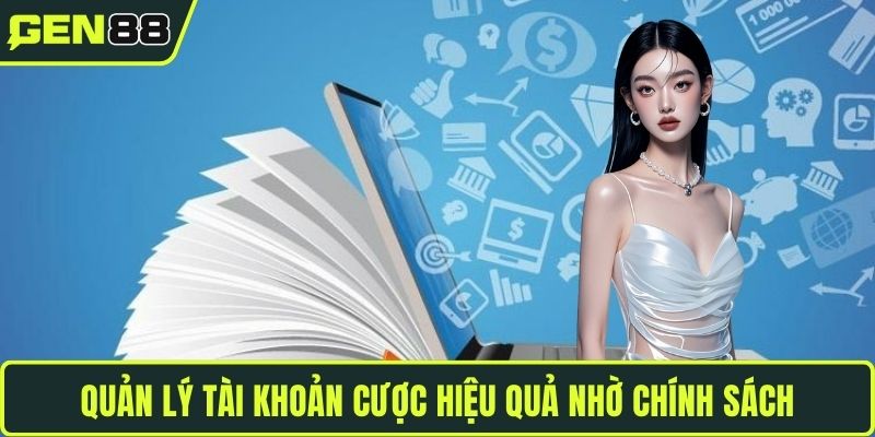 Quản lý tài khoản cược hiệu quả nhờ chính sách