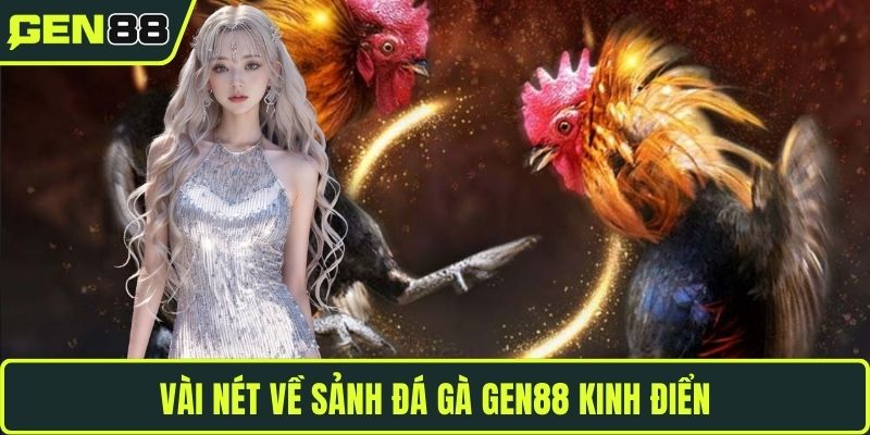 Vài nét về sảnh đá gà GEN88 kinh điển