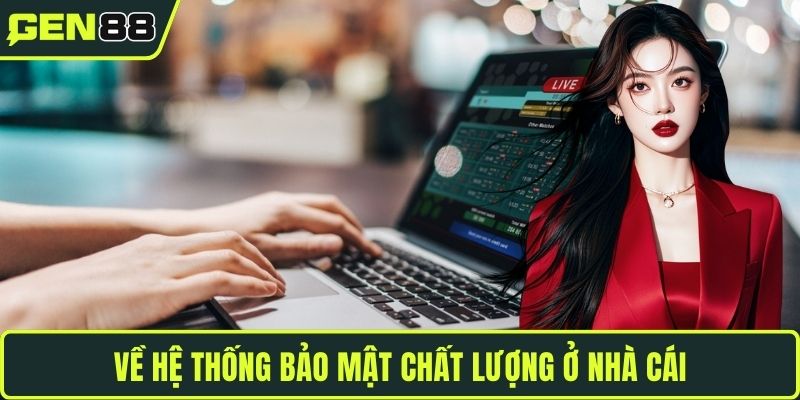 Về hệ thống bảo mật chất lượng ở nhà cái